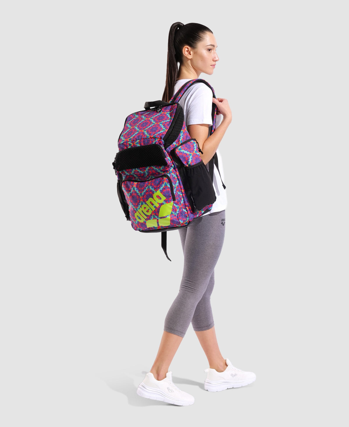Zaino Arena One Go Backpack 45L Floral