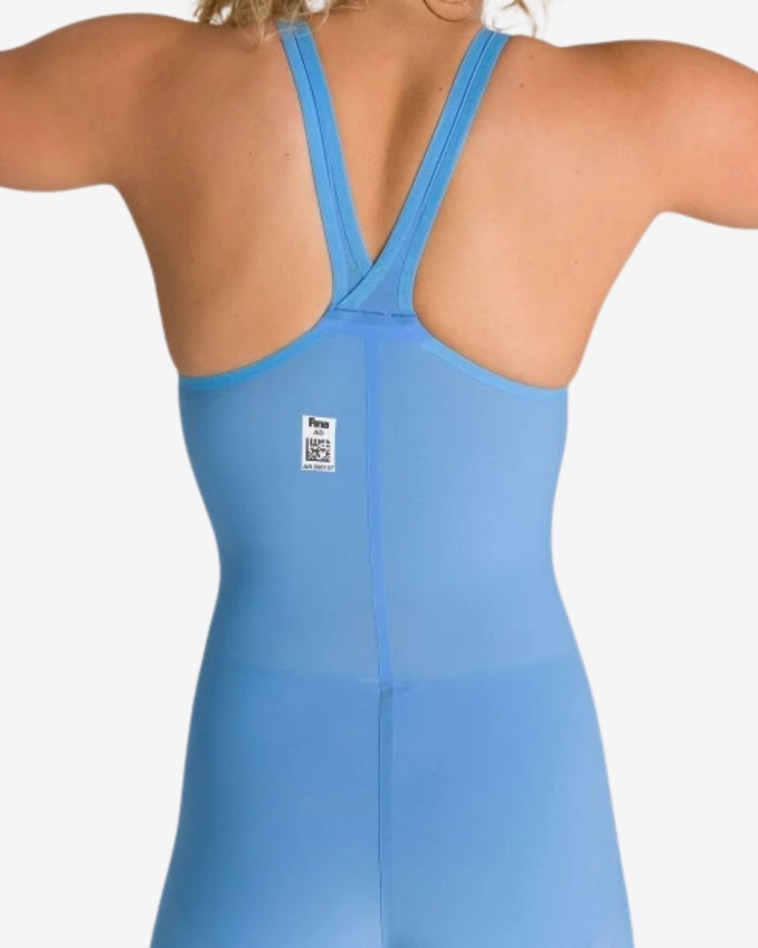 Costume Da Gara Arena Powerskin R-EVO+ Open Water Donna ClosedBack Ocean Blue
