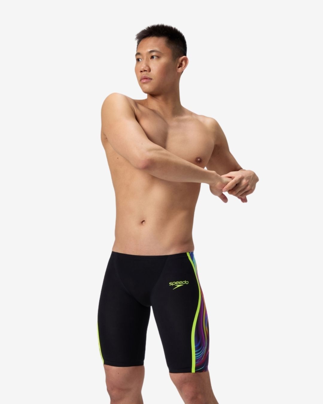 Costume Da Gara Speedo Fastskin LZR Pure Intent 2.0 Uomo Jammer Black/Blur/Yellow