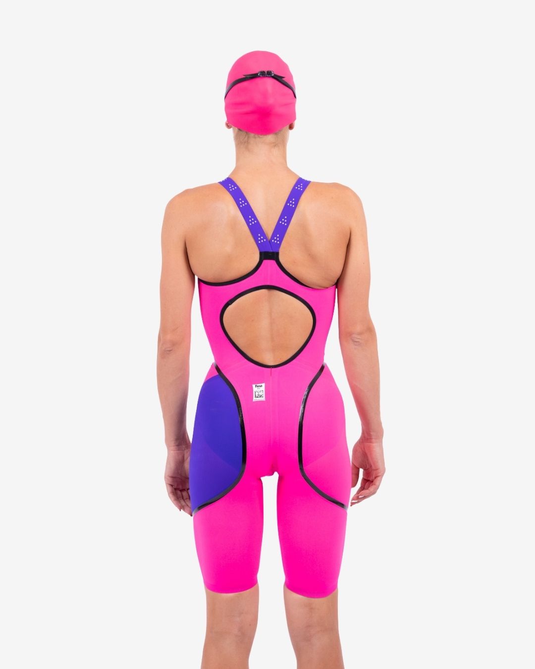 Costume Da Gara Donna Akron Venom Hero OpenBack Pink/Violet