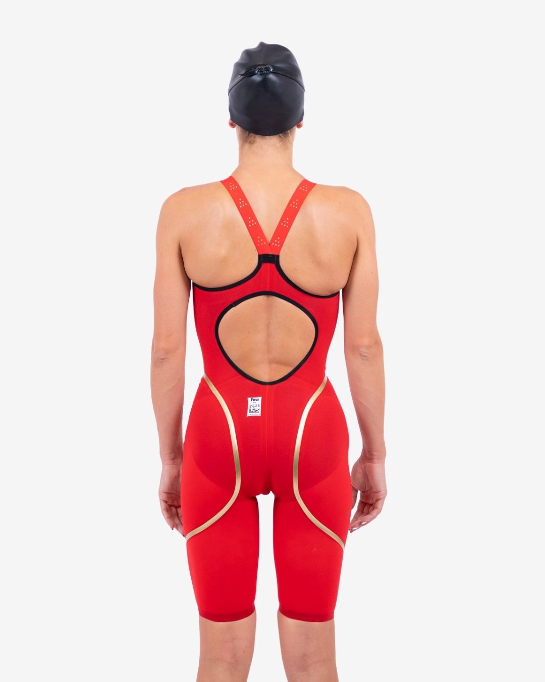 Costume Da Gara Donna Akron Venom Hero OpenBack Red