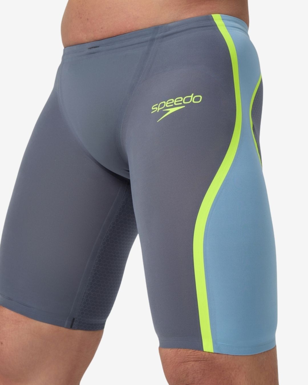 Costume Da Gara Speedo Fastskin LZR Pure Intent 2.0 Uomo Jammer Grey/Blue/Yellow