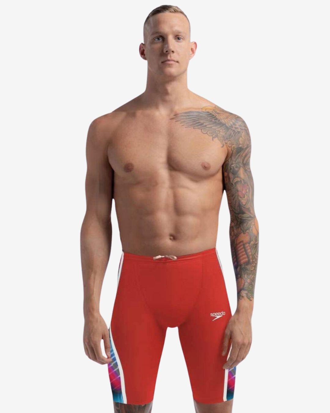 Costume Da Gara Speedo Fastskin LZR Pure Intent 2.0 Uomo Jammer High Waist Flame Red