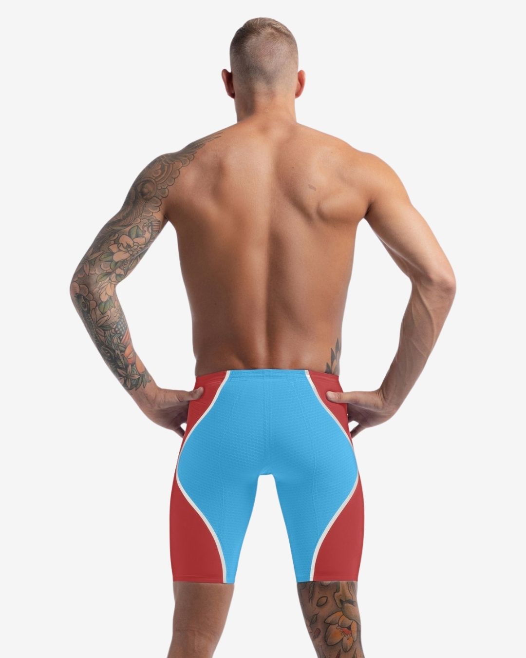 Costume Da Gara Speedo Fastskin LZR Pure Intent 2.0 Uomo Jammer Picton Blue/Flame Red