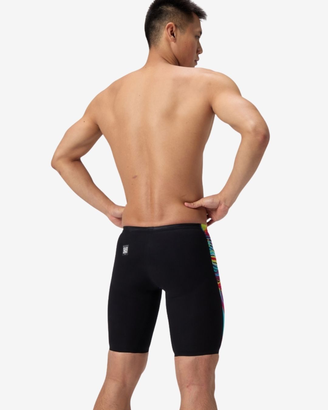 Costume Da Gara Speedo Fastskin LZR Pure Valor 2.0 Uomo Jammer Black/Molten Blur Nero Fantasia