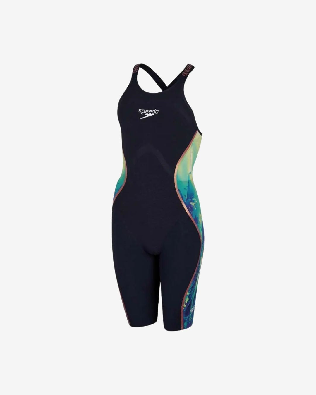 Costume Da Gara Donna Speedo Fastskin LZR Pure Intent OpenBack Blu
