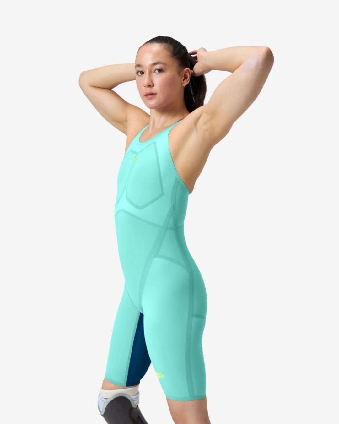 Costume Da Gara Donna Speedo Fastskin LZR Pure Valor 2.0 ClosedBack Artic Glass