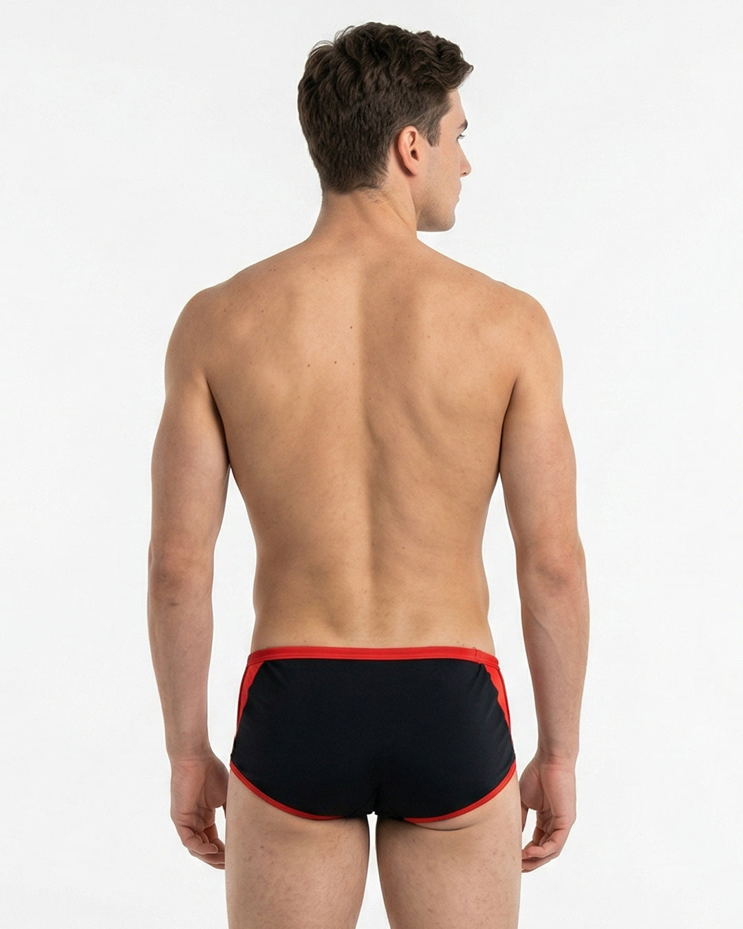 Costume Uomo Parigamba Funday Low Waist mod. Nero/Rosso
