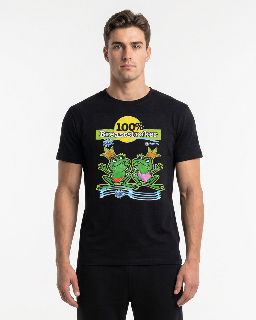 T-Shirt Aquajoy mod. Breaststroke Black
