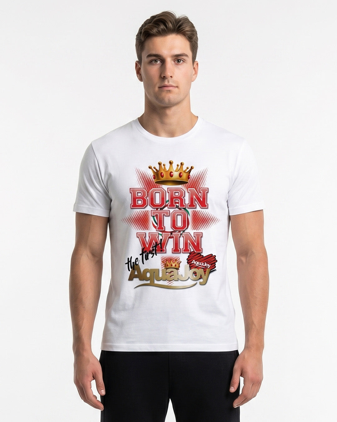 T-Shirt Aquajoy mod. Born to Win