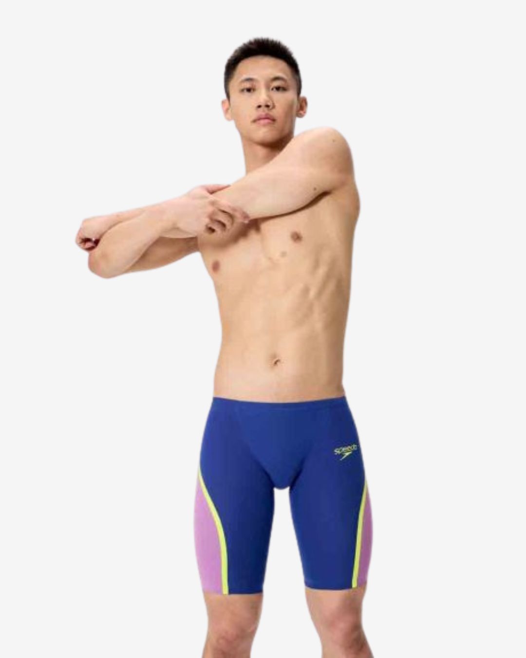 Costume Da Gara Uomo Speedo Fastskin LZR Pure Internt 2.0 Jammer Blue Navy/Purple