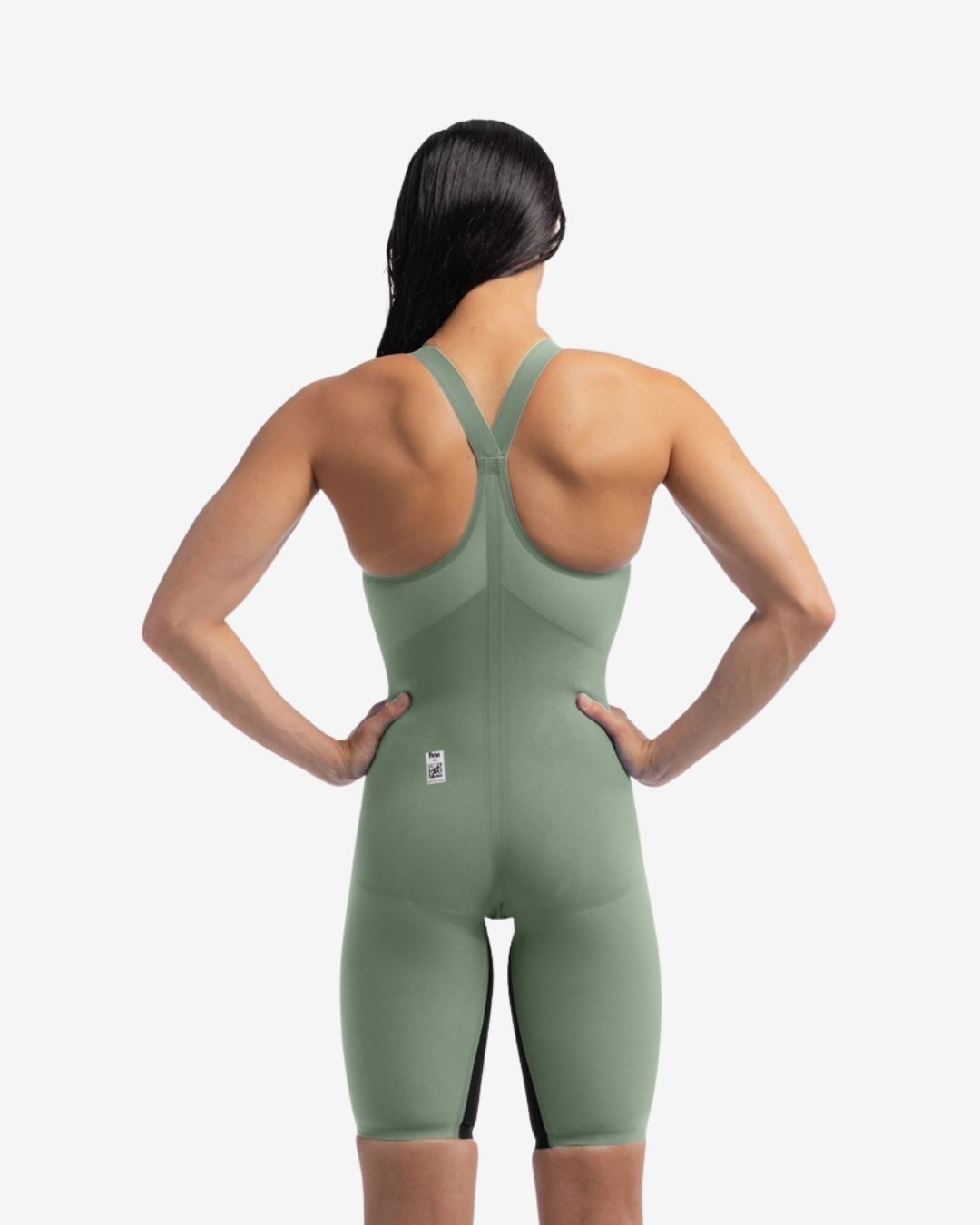 Costume Da Gara Donna Speedo Fastskin LZR Pure Valor 2.0 ClosedBack Country Green/Black