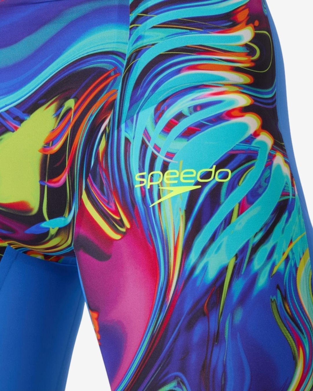 Costume Da Gara Speedo Fastskin LZR Pure Valor 2.0 Uomo Jammer Molten Blur/Cobalt Pop