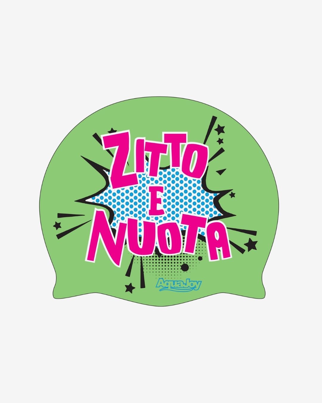 Cuffia Aquajoy Fantasia mod. Zitto e Nuota