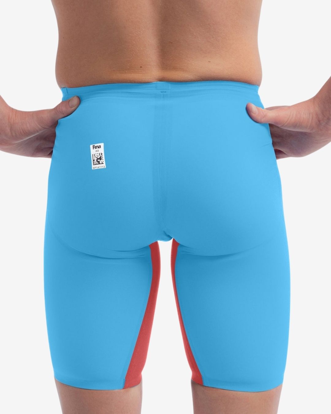 Costume Da Gara Speedo Fastskin LZR Pure Valor 2.0 Uomo Jammer Picton Blue/Flame Red