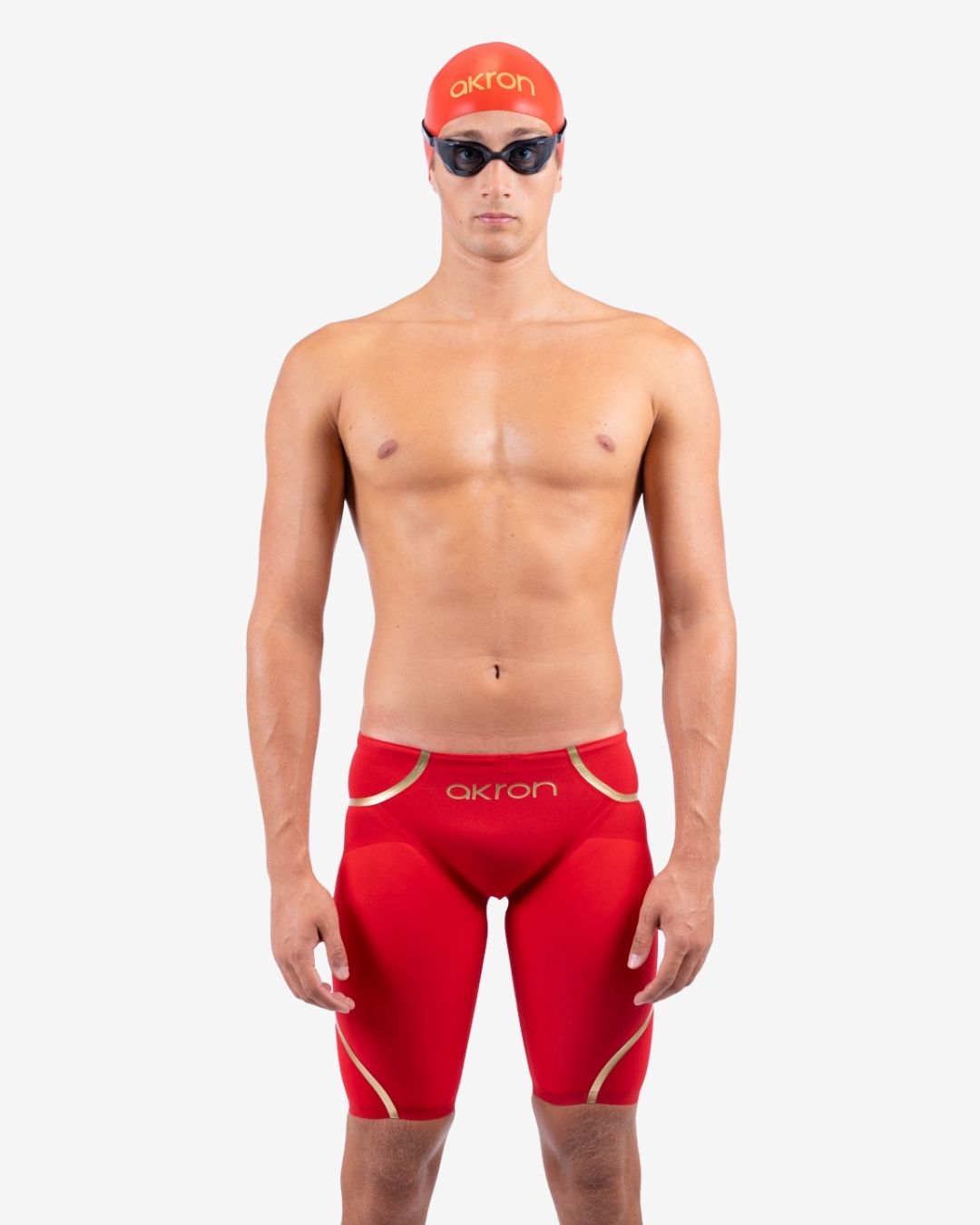 Costume Da Gara Uomo Akron Venom Hero Jammer Red