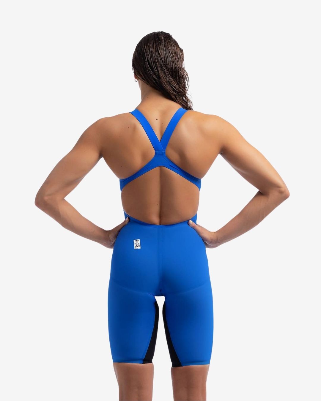 Costume Da Gara Donna Speedo Fastskin LZR Pure Valor 2.0 OpenBack Cobalt Pop/Black