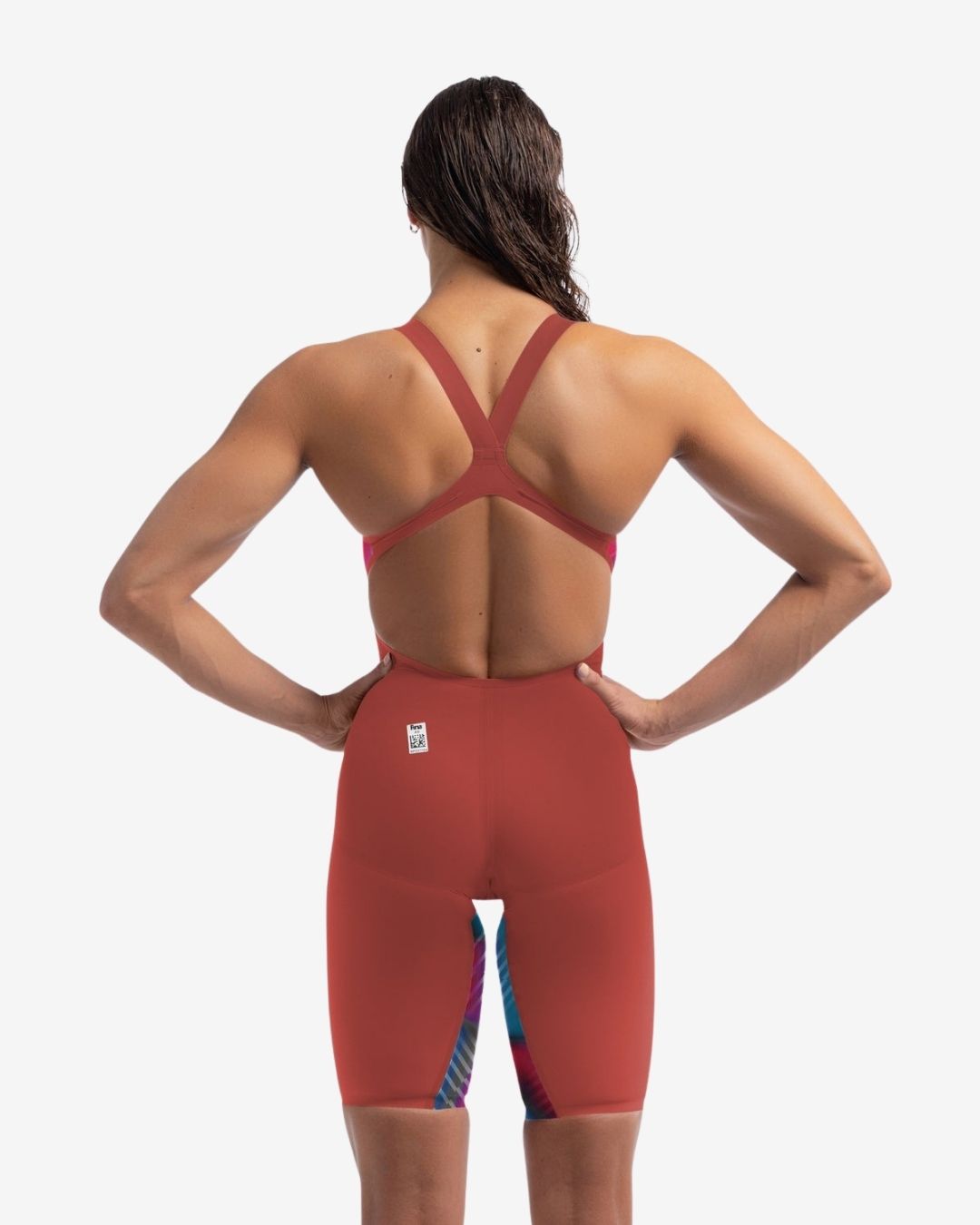Costume Da Gara Donna Speedo Fastskin LZR Pure Valor 2.0 OpenBack Flame Red