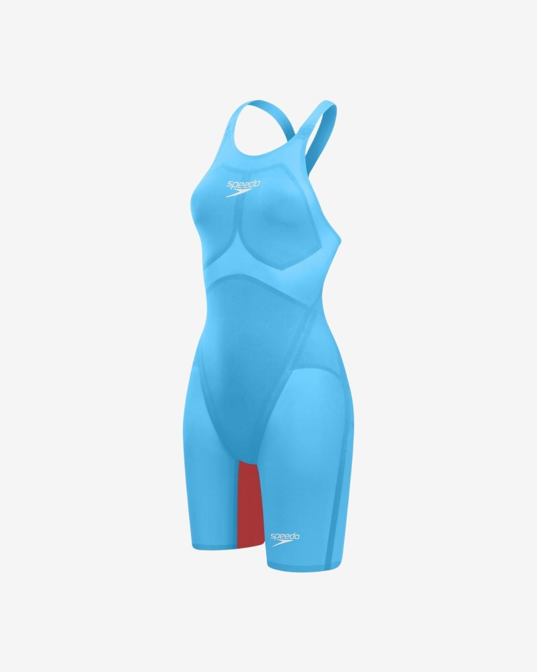 Costume Da Gara Donna Speedo Fastskin LZR Pure Valor 2.0 OpenBack Picton Blue/Flame Red