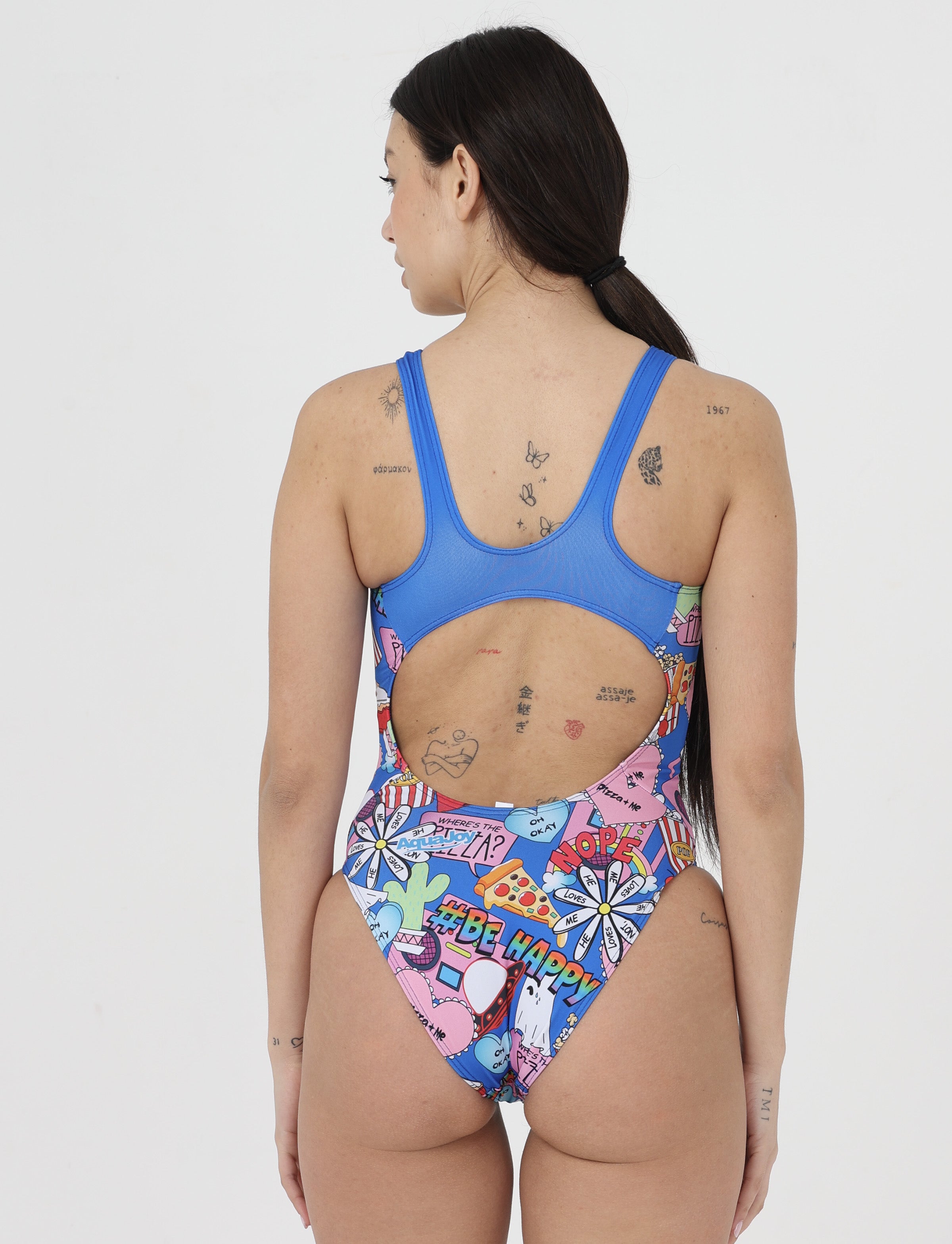 Costume Donna Olimpionico Aquajoy mod. Pizza