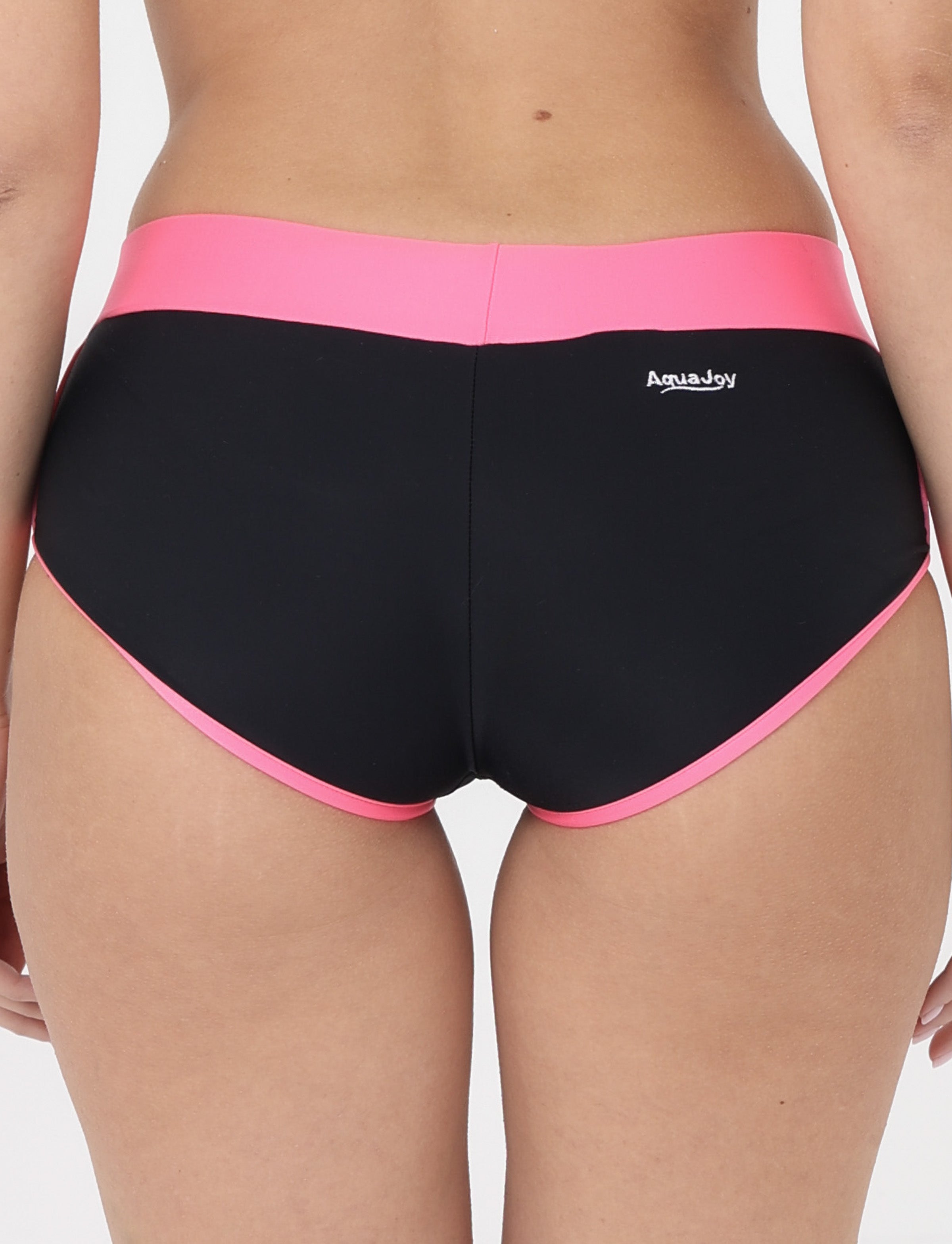 Hot Pants Aquajoy Nero/Turchese
