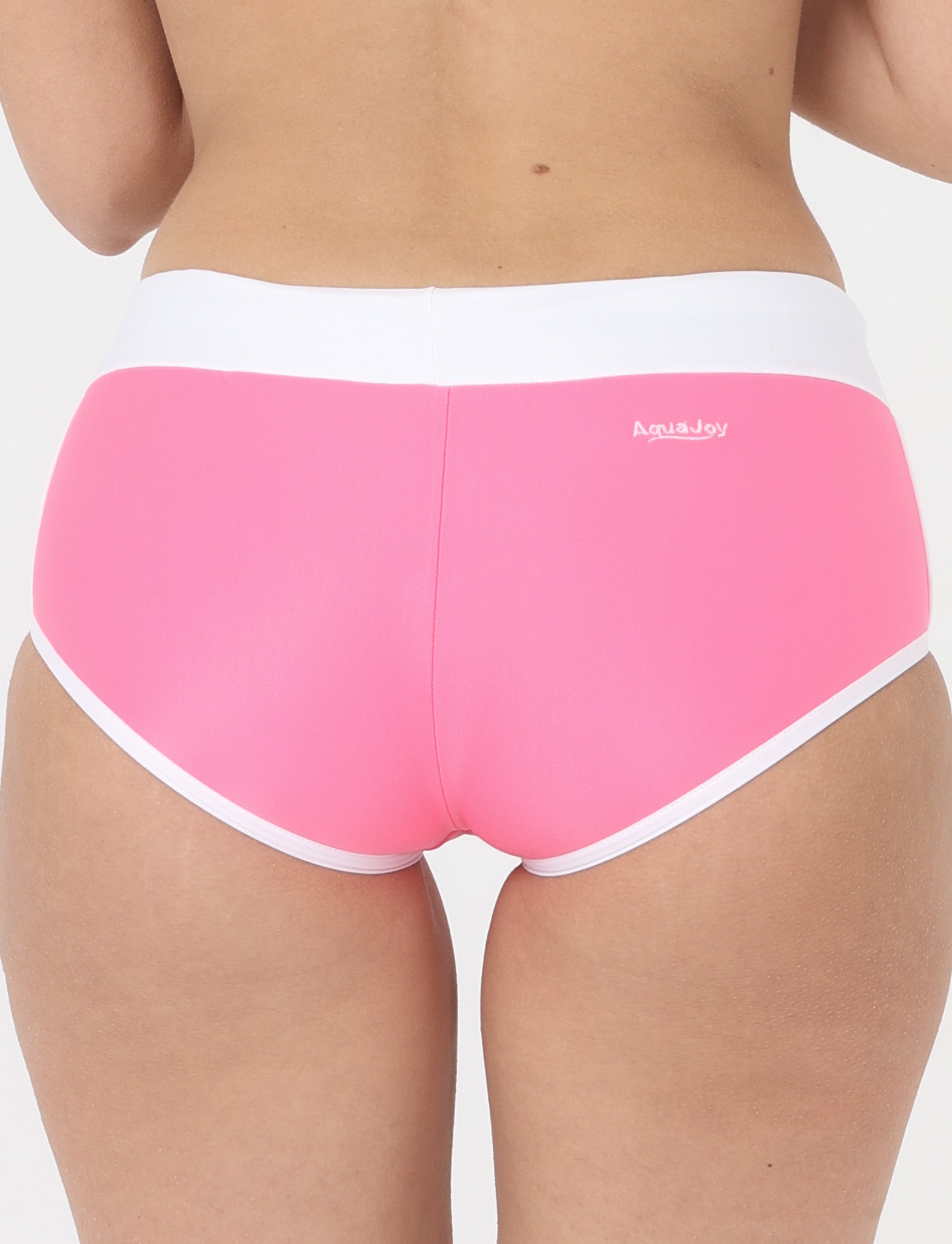 Hot Pants Aquajoy Rosa/Bianco