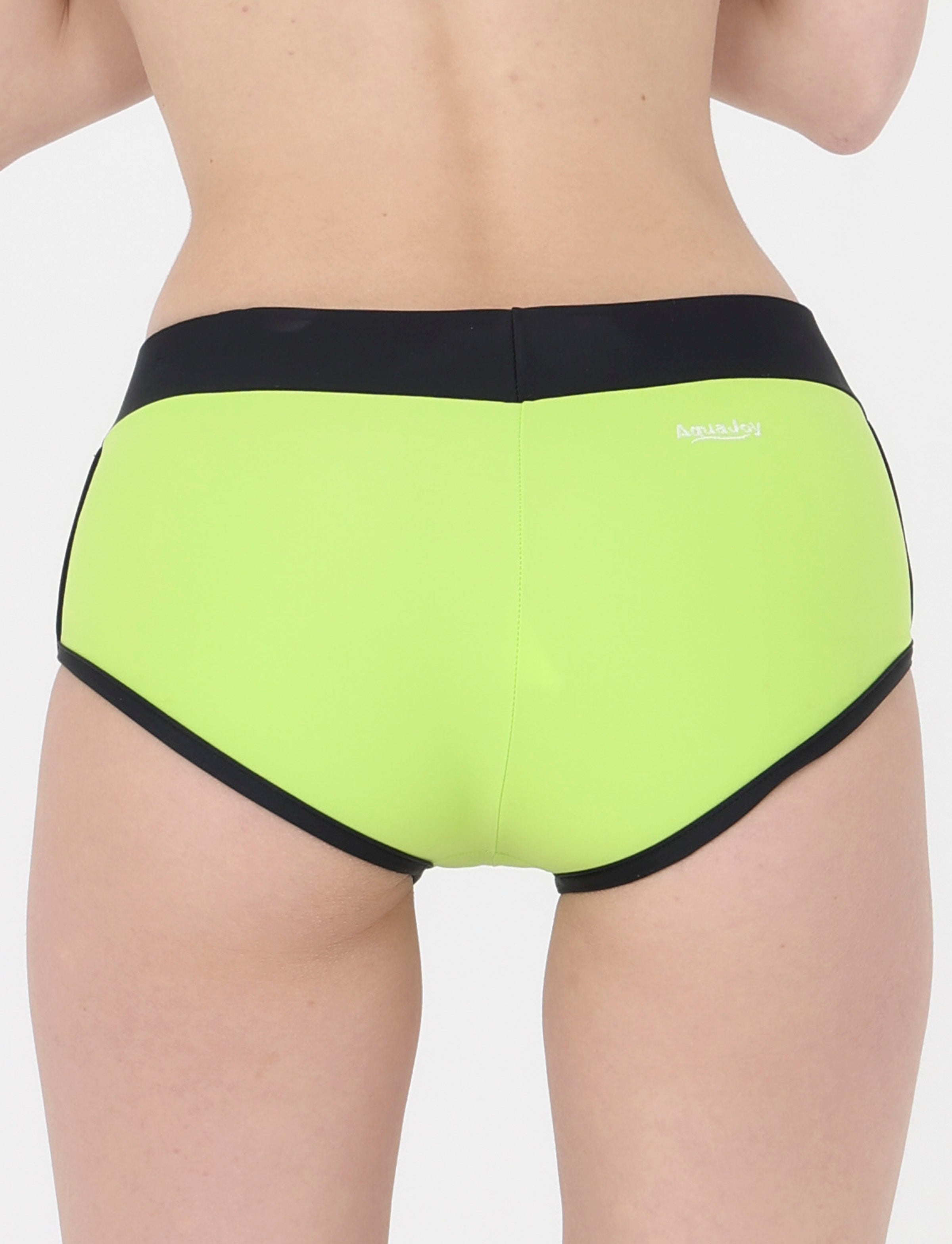 Hot Pants Aquajoy Verde/Nero