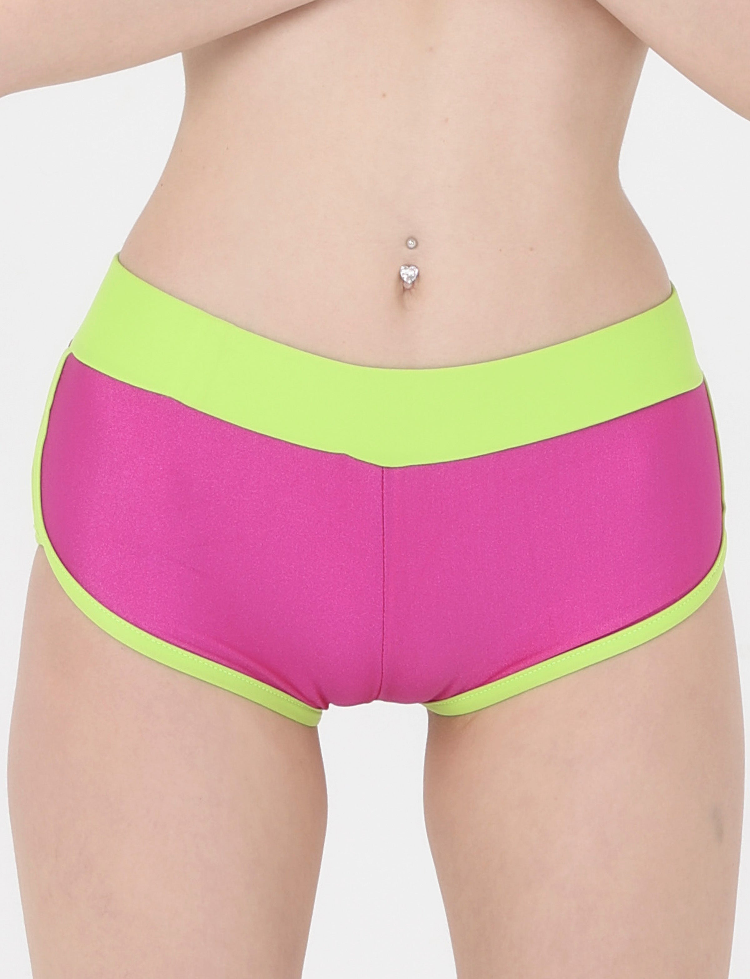 Hot Pants Aquajoy Viola/Verde