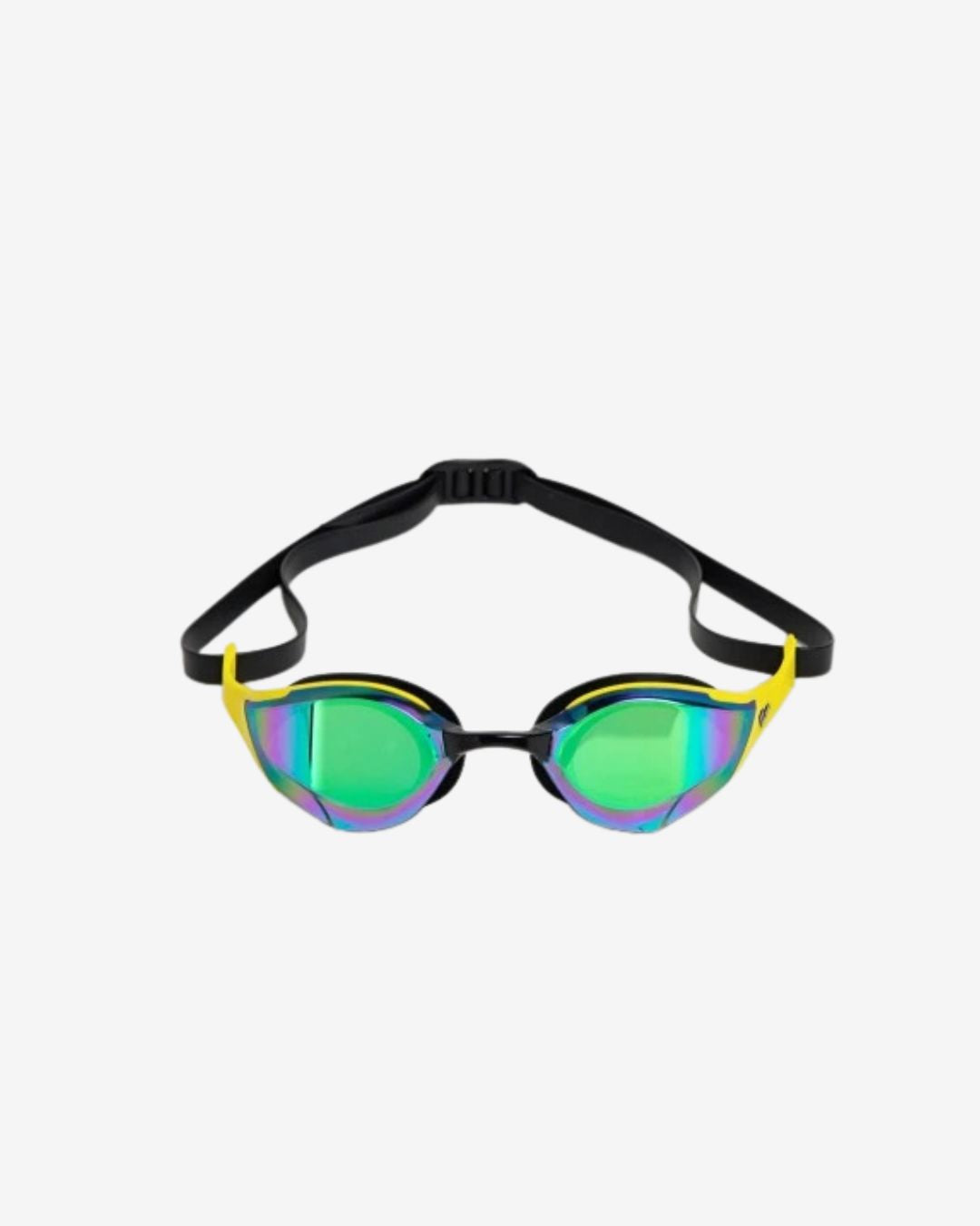 Occhialini Nuoto Specchiati Arena Cobra Edge Swipe Mirror Emerald Yellow