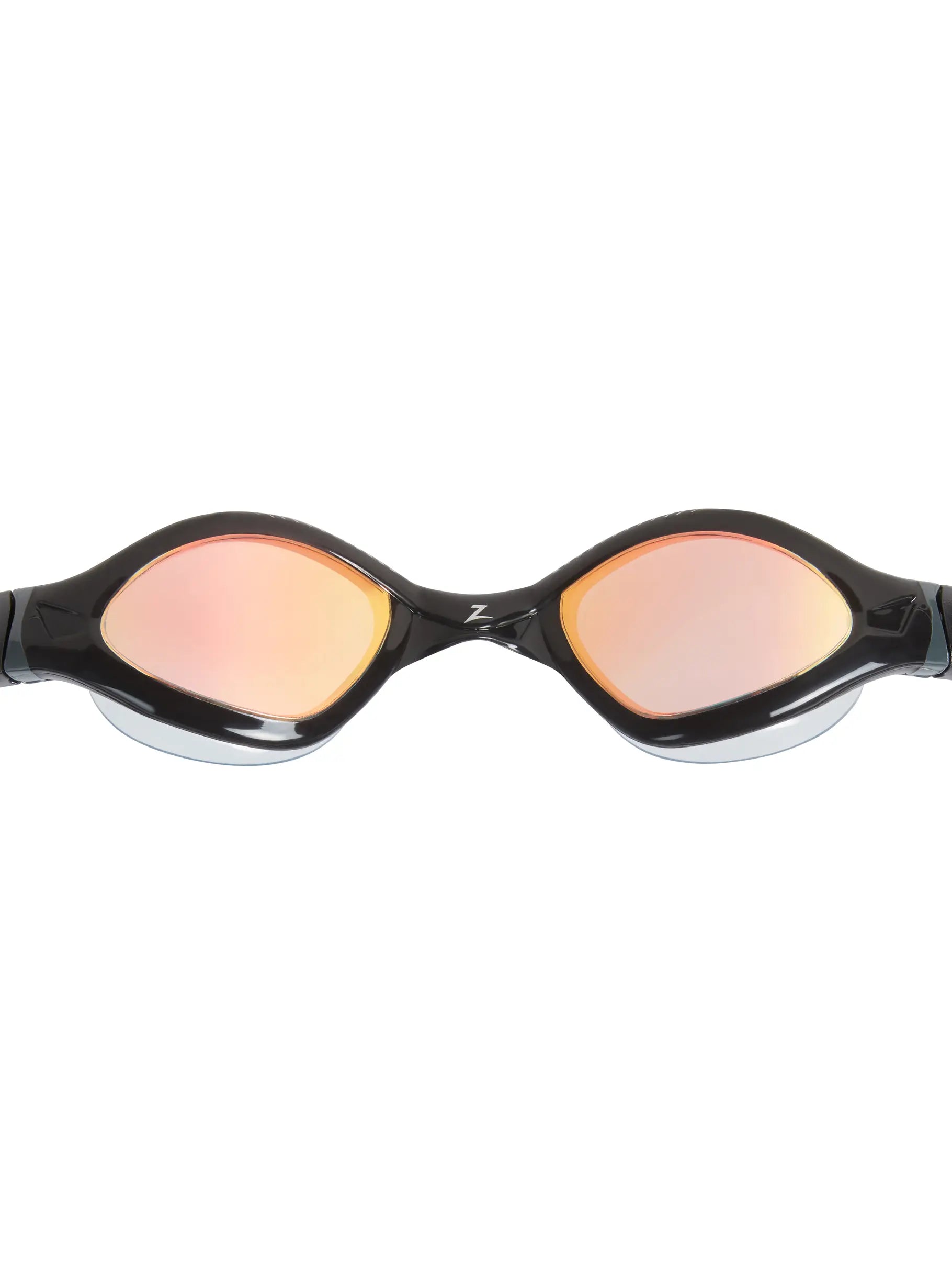 Occhialini Nuoto Specchiati Zoggs Tiger LSR+ Titanium Black/Red