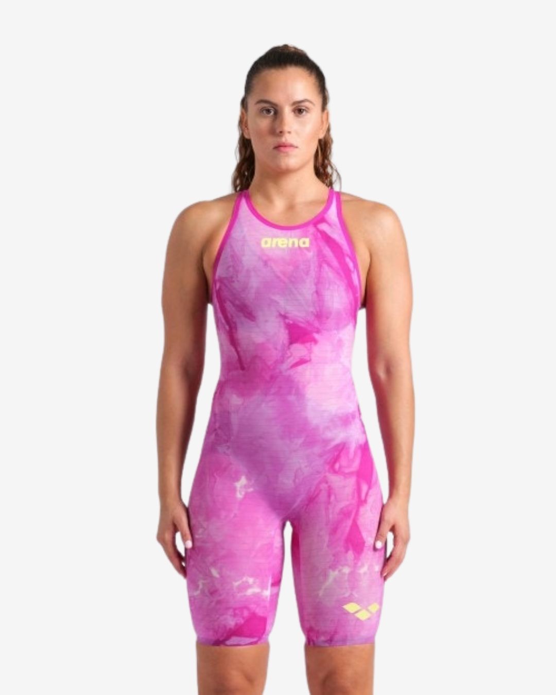 Costume Da Gara Arena Powerskin Carbon Air 2 Tie-Dye Donna OpenBack Ciclamyn