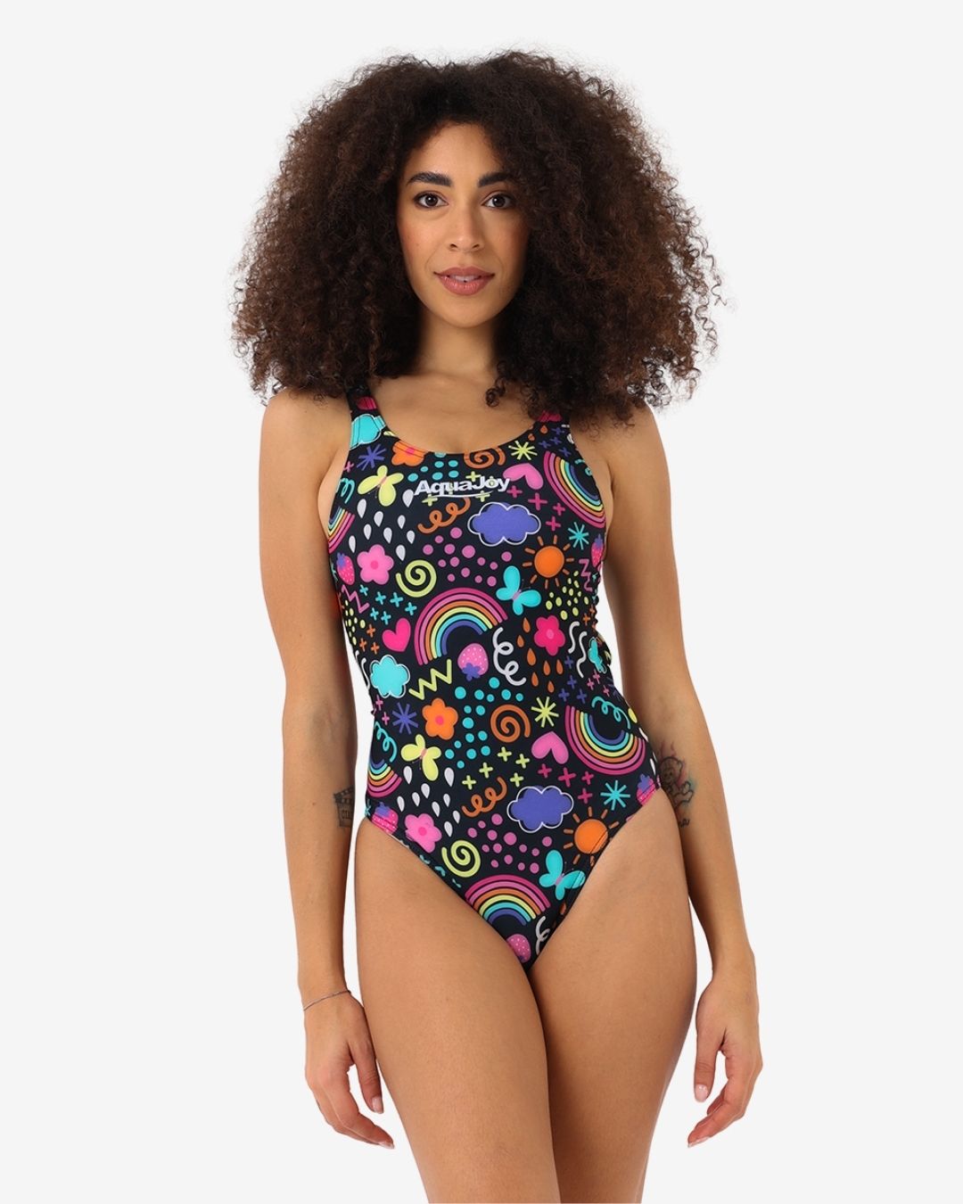 Costume Donna Olimpionico mod. Arcobaleno