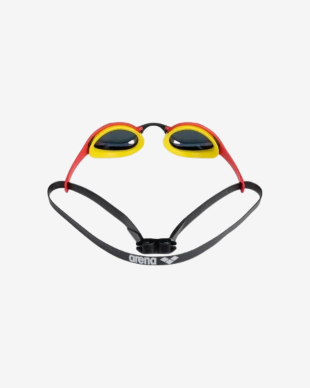 Occhialini Nuoto Specchiati Arena Cobra Ultra Swipe Mirror Indomitus Gold/Red Ed. Limit.