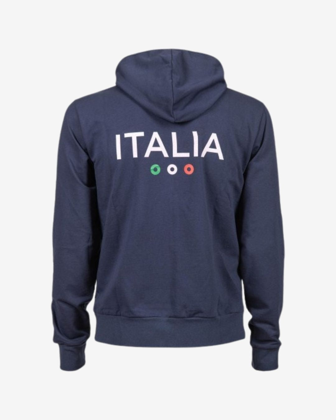 Felpa con Cappuccio Arena Unisex mod. Italia Dark Navy Blu