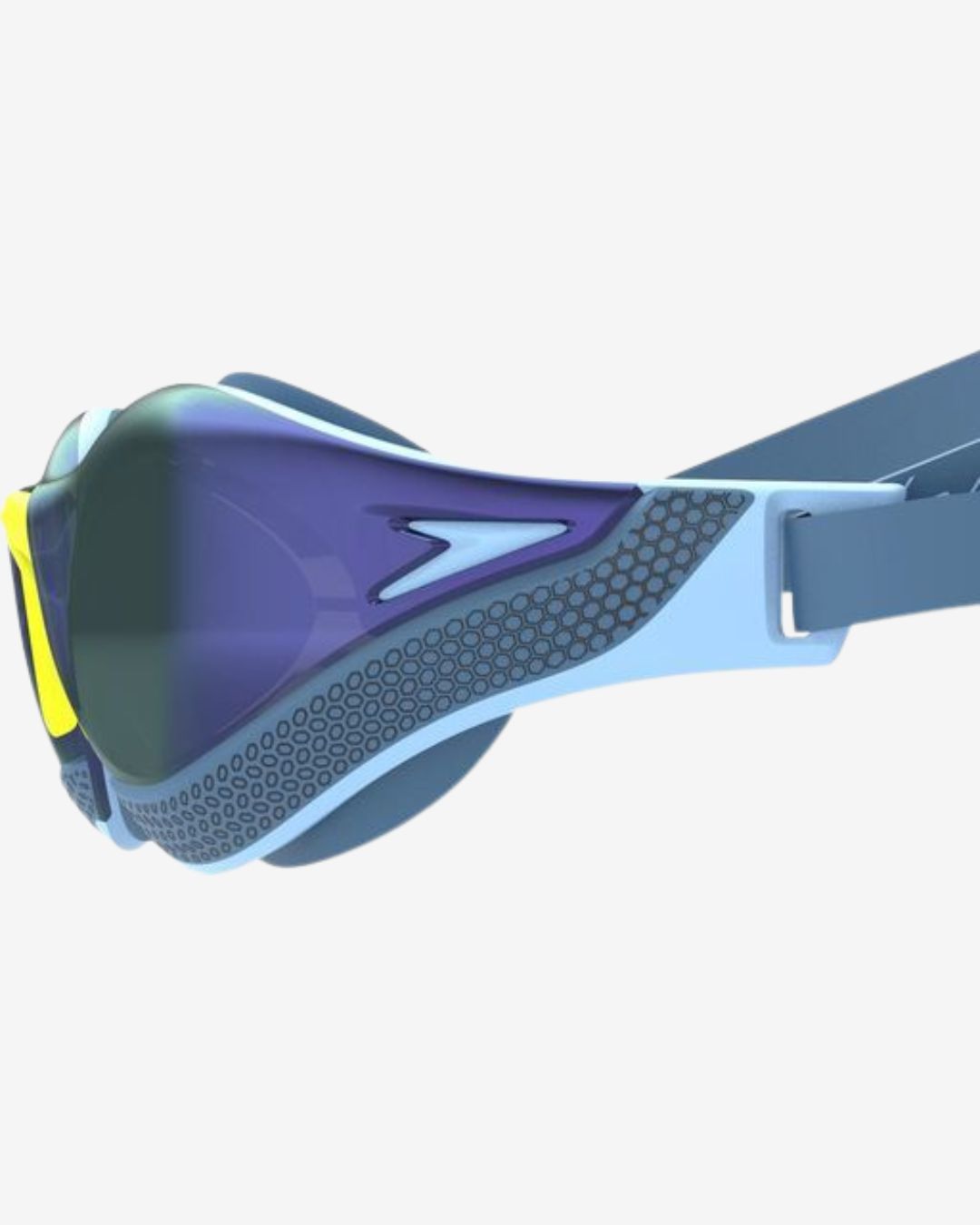 Occhialini Speedo Pure Focus Mirror Navy/ Sugar Blue