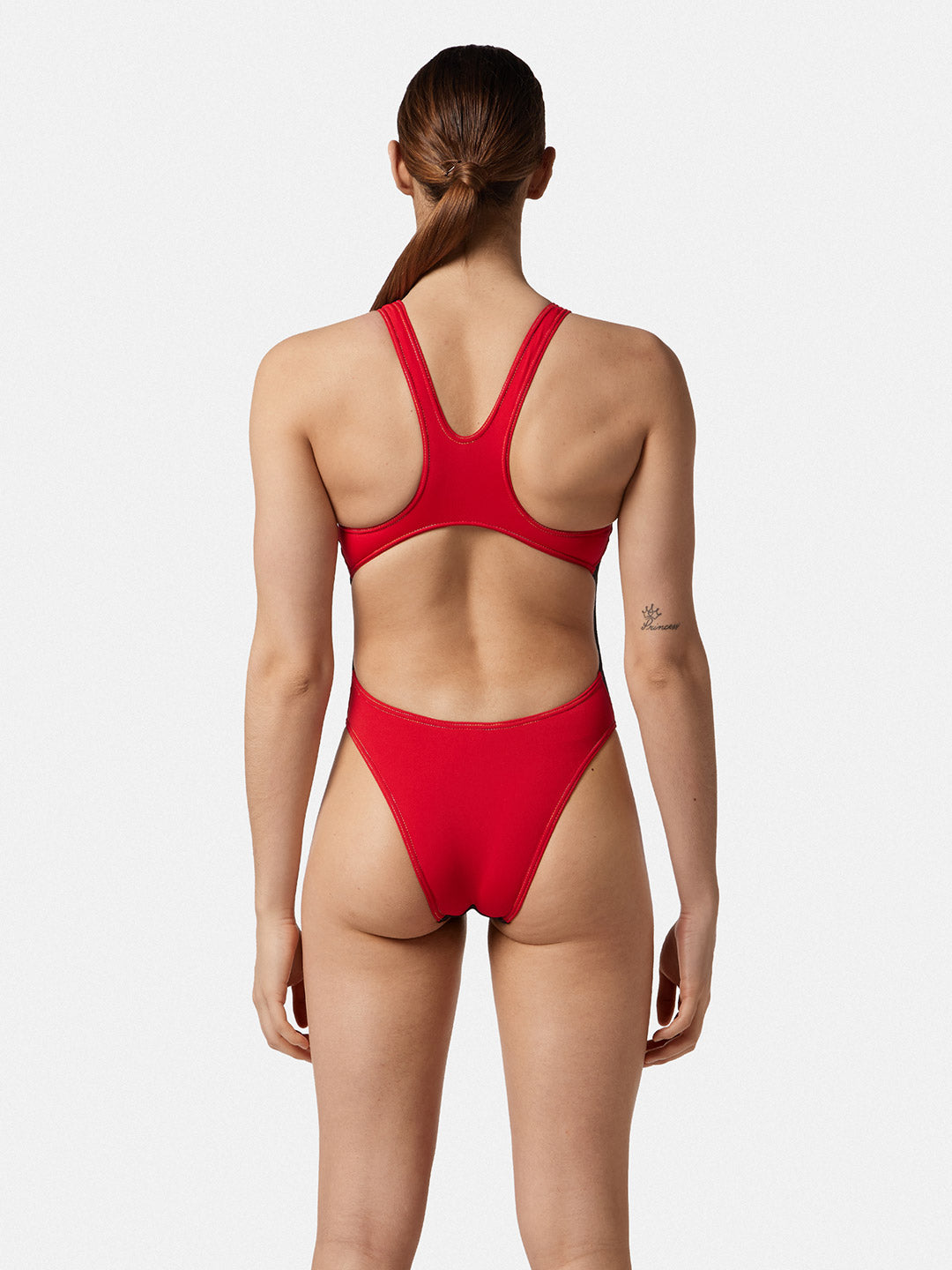 Costume Donna Akron Babbit Evo Bicolor Black/Sport Red