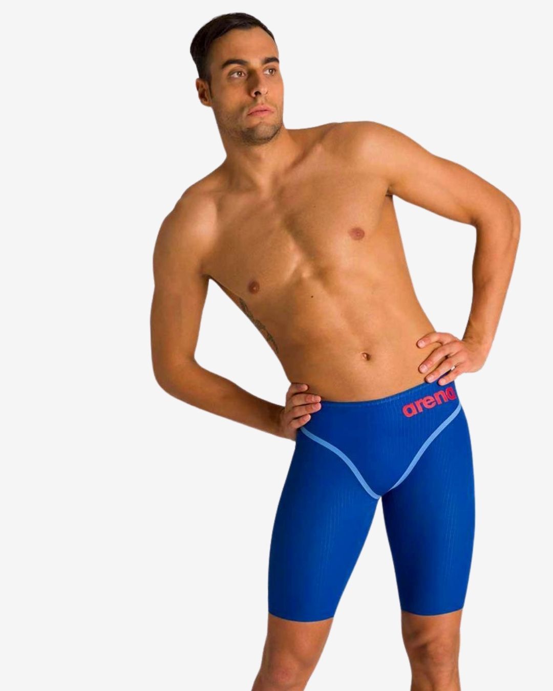 Costume Da Gara Arena Powerskin Carbon Core-FX Jammer Uomo Ocean Blue