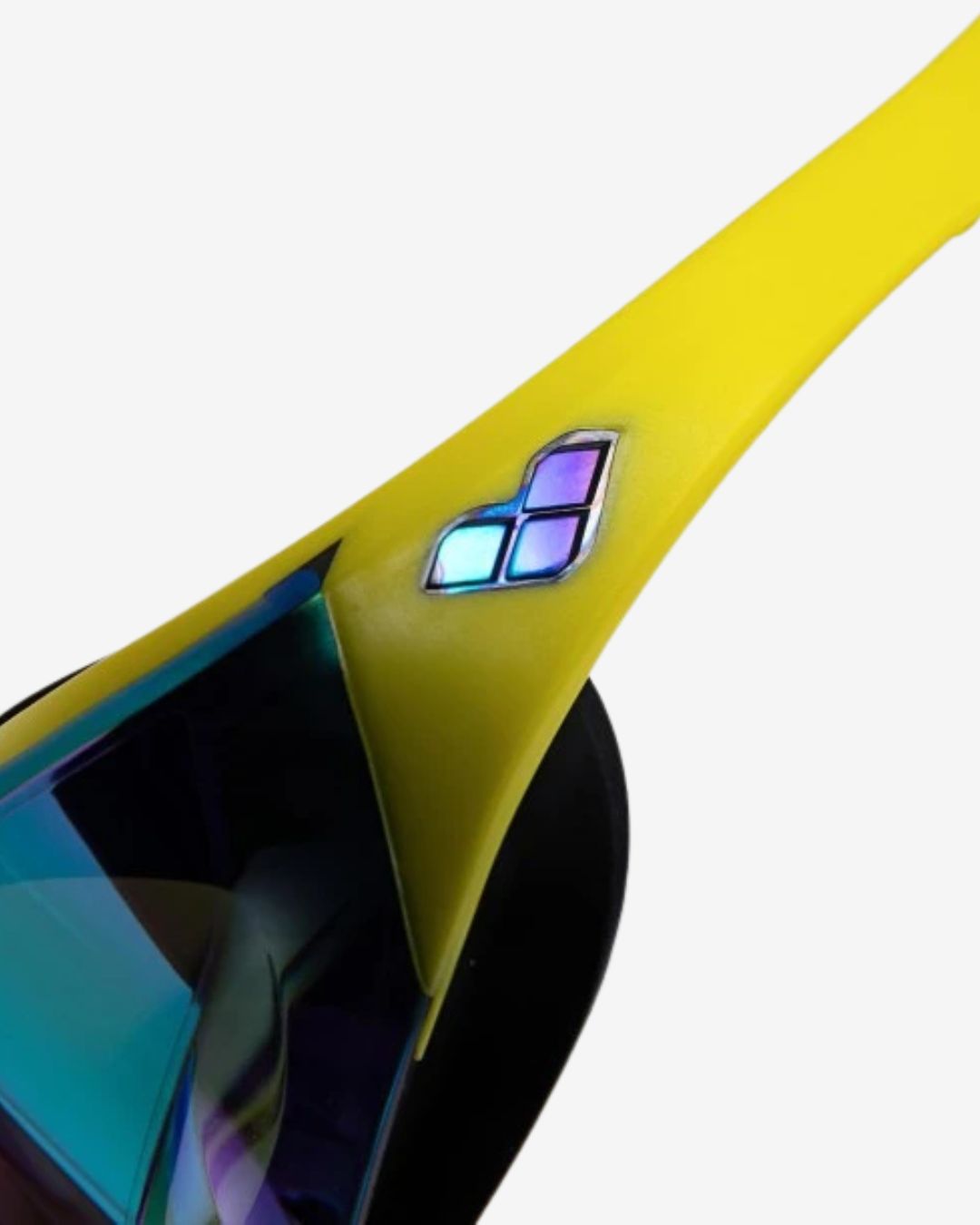 Occhialini Nuoto Specchiati Arena Cobra Edge Swipe Mirror Emerald Yellow
