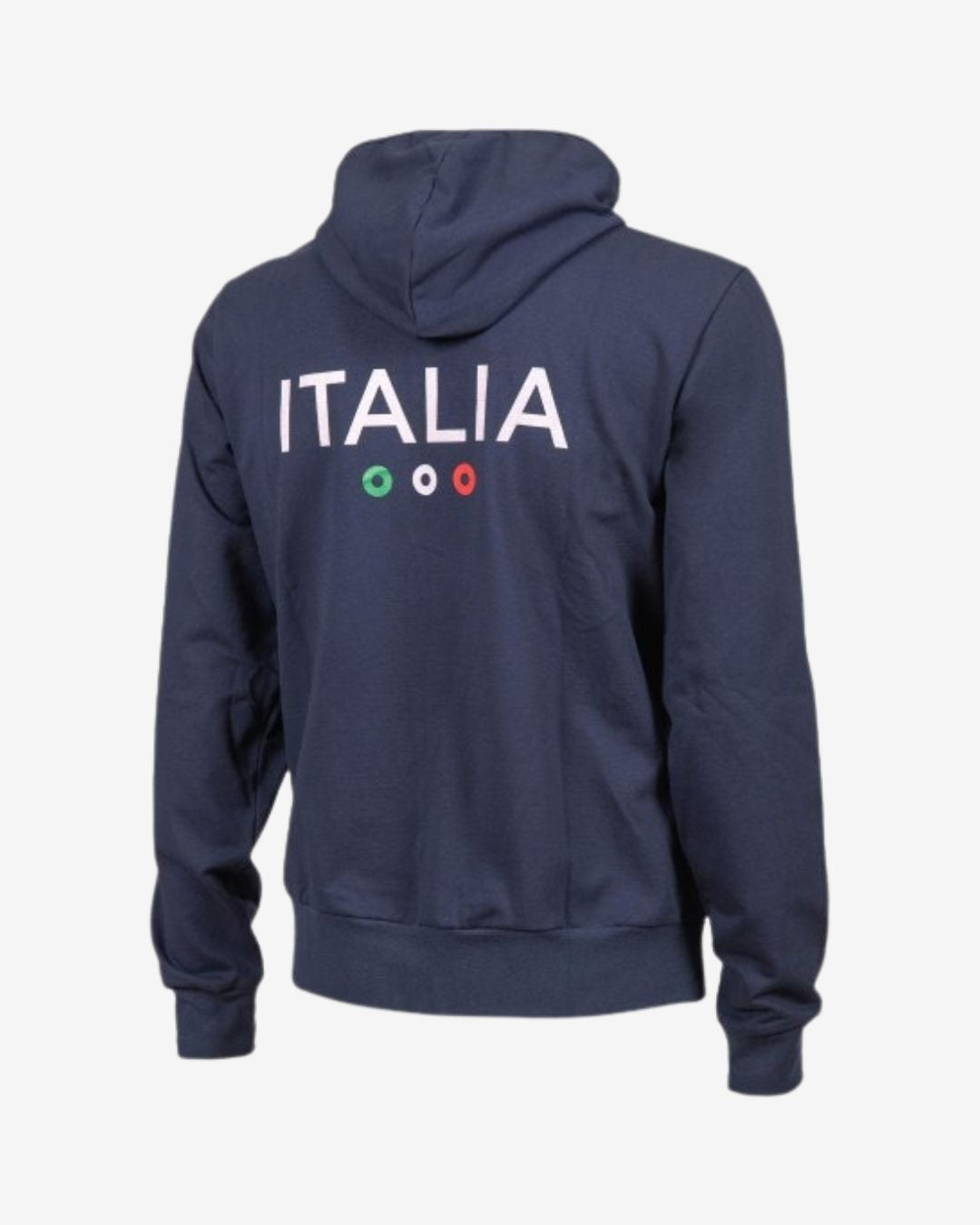 Felpa con Cappuccio Arena Unisex mod. Italia Dark Navy Blu