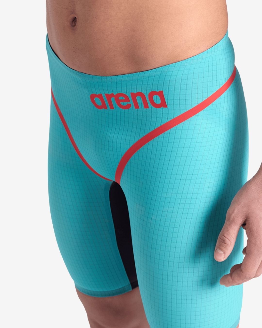 Costume Da Gara Arena Powerskin Carbon Core-FX Jammer Uomo Turquoise Metallic
