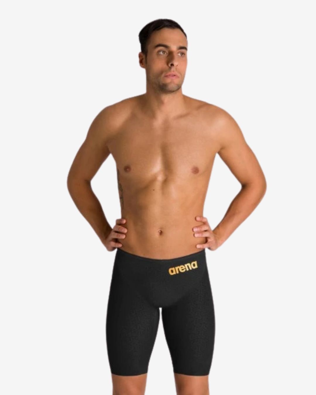 Costume Da Gara Arena Powerskin Carbon Glide Jammer Uomo Black Gold