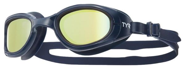 Occhialini Nuoto Specchiati Tyr Special OPS 2.0 Mirror Gold/Navy