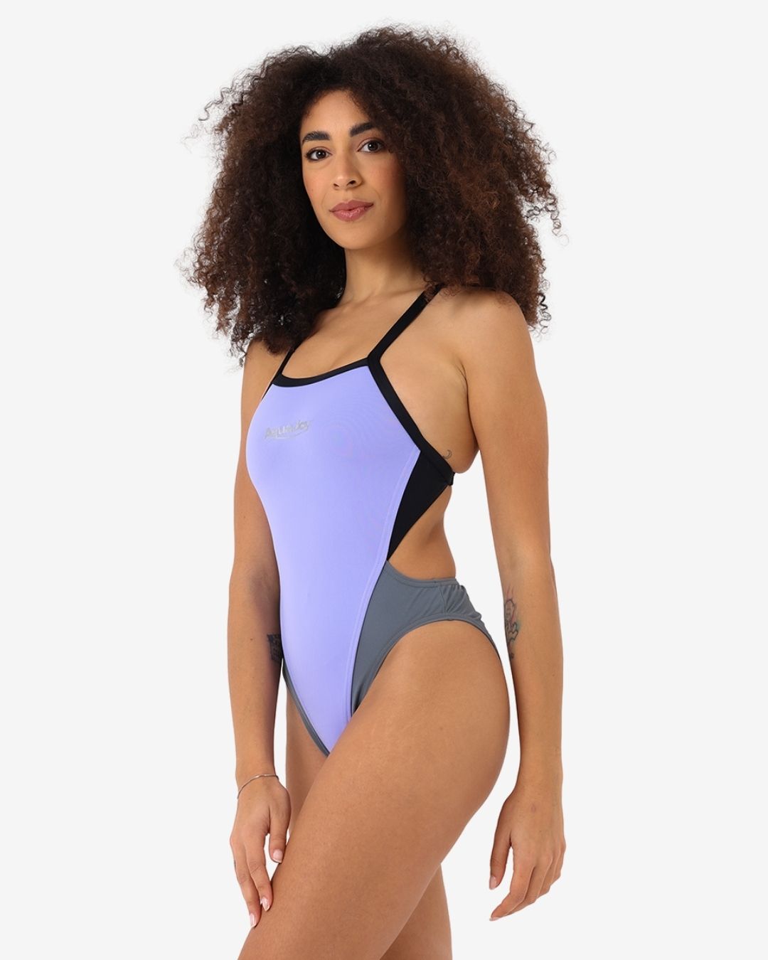 Costume Donna Bordato Bicolore mod. Paddle/Pomice