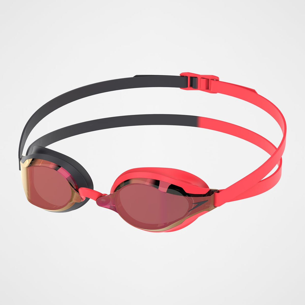 Occhialini Speedo Speedsocket 2 Mirror Rosso/Neri