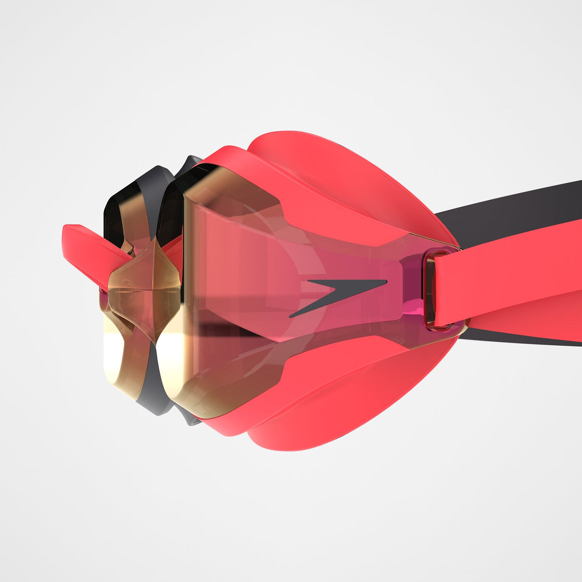 Occhialini Speedo Speedsocket 2 Mirror Rosso/Neri