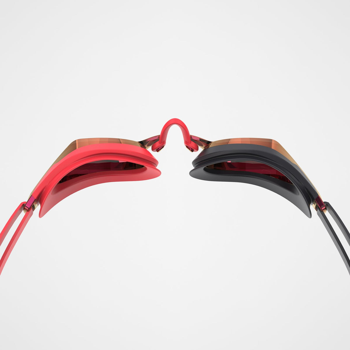 Occhialini Speedo Speedsocket 2 Mirror Rosso/Neri