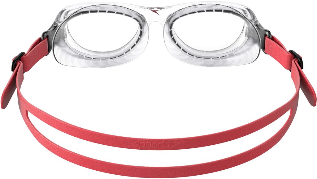 Occhialini Nuoto Bambino Speedo Futura Classic Red/Clear