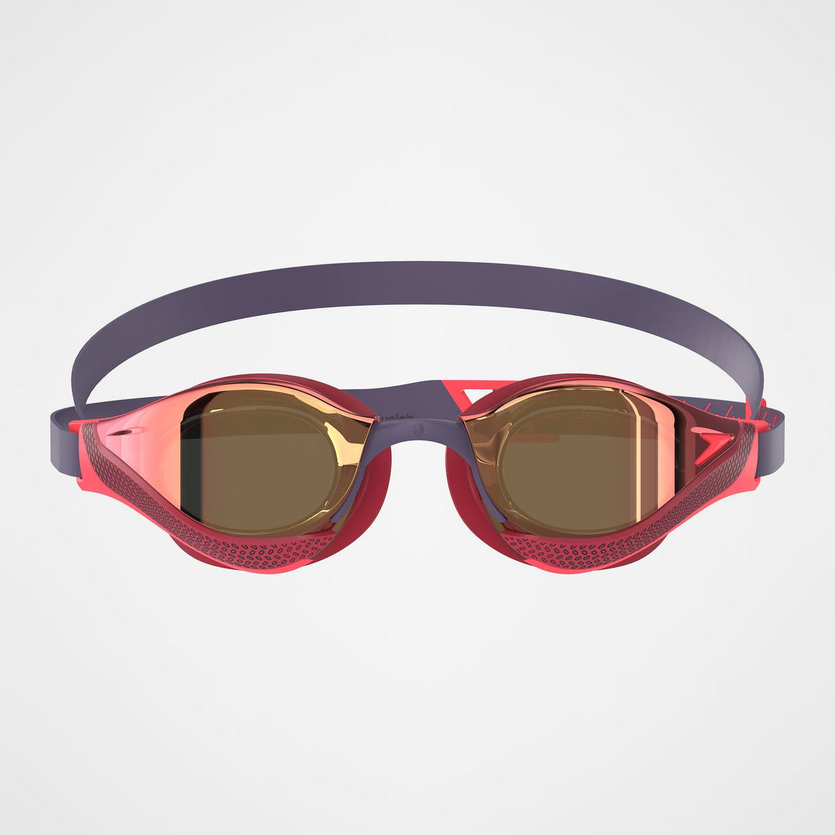 Occhialini Speedo Pure Focus Mirror Rossi
