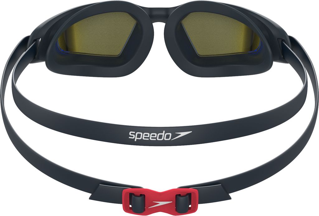 Occhialini Nuoto Specchiati Speedo Hydropulse Mirror Navy/Grey/Gold