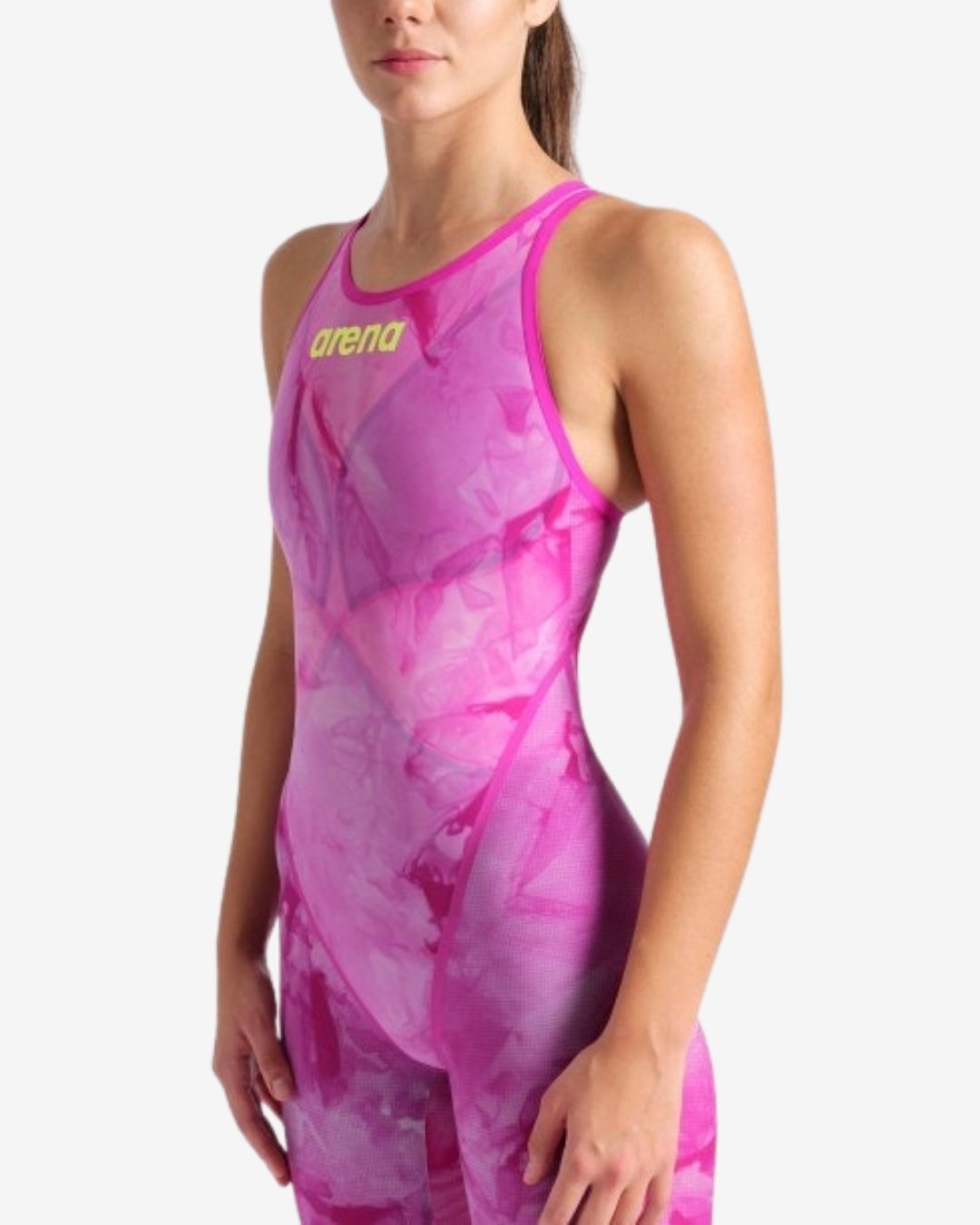 Costume Da Gara Arena Powerskin Carbon Glide Tie-Dye Donna OpenBack Ciclamyn